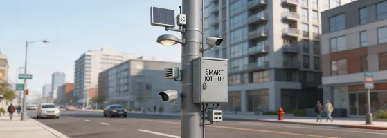 Smart city communications infrastructure