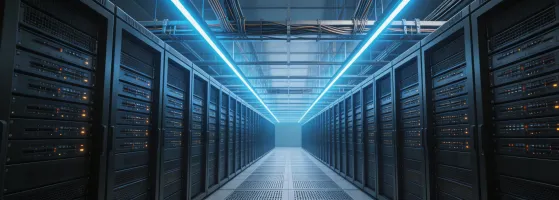 Data center server rack infrastructure